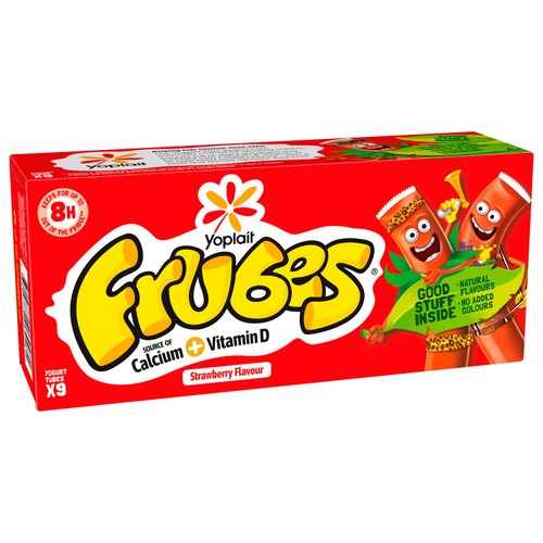 Frubes Kids Strawberry Yoghurt Tubes thumbnail 2