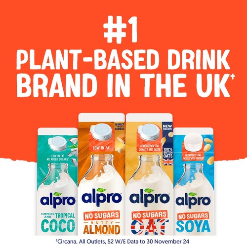 Alpro Oat No Sugars Chilled Drink 1L thumbnail 4