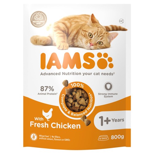 Iams For Vitality Adult 1+ Years With Fresh Chicken thumbnail 2