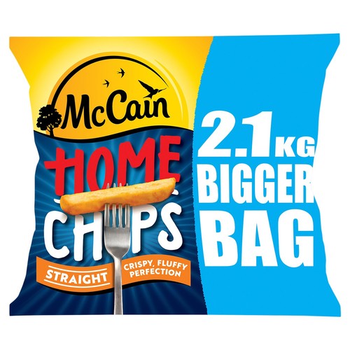 McCain Home Chips Straight Cut   2.1kg