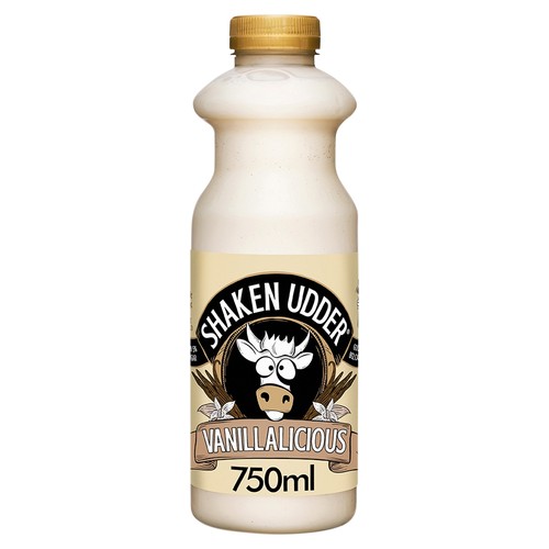 Shaken Udder Vanillalicious Milkshake 750ml thumbnail 2