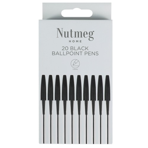 Morrisons Black Ballpoint Pens