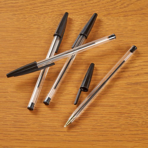Morrisons Black Ballpoint Pens thumbnail 2