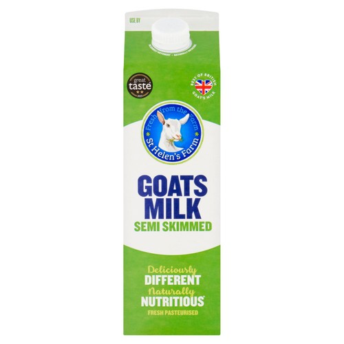 St Helen's Farm Semi - Skimmed Goats Milk
