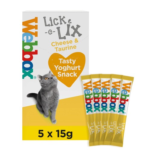 Webbox Lick-E-Lix Yoghurt With Cheese & Taurine thumbnail 2