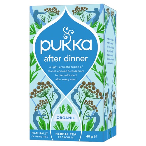 Pukka After Dinner, Organic Herbal Tea with Fennel & Aniseed 20 Sachets thumbnail 3