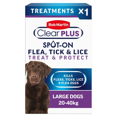 Bob Martin Clear Plus Spot - On For Large Dogs