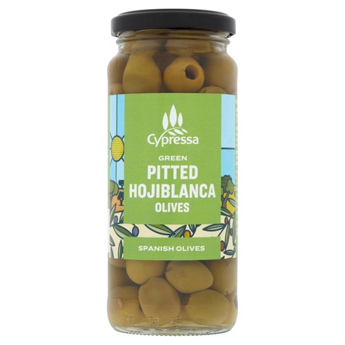 Cypressa Green Pitted Olives 