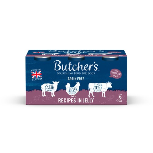Butcher's Recipes in Jelly Dog Food Tins thumbnail 5