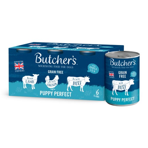 Butcher's Grain Free Puppy Perfect Dog Food Tins Variety Pack thumbnail 5
