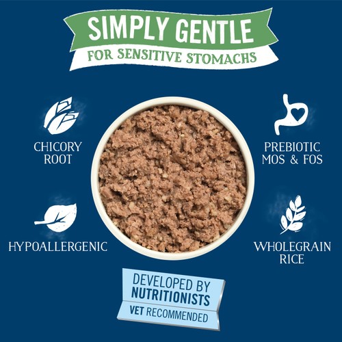 Butcher's Wholegrain Simply Gentle Dog Food Tins Variety Pack thumbnail 2