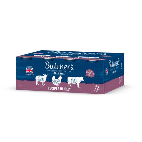 Butcher's Grain Free Recipes in Jelly Dog Food Tins thumbnail 4
