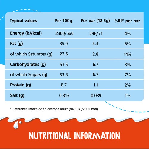 Kinder Milk Chocolate Medium Snack Bars thumbnail 5