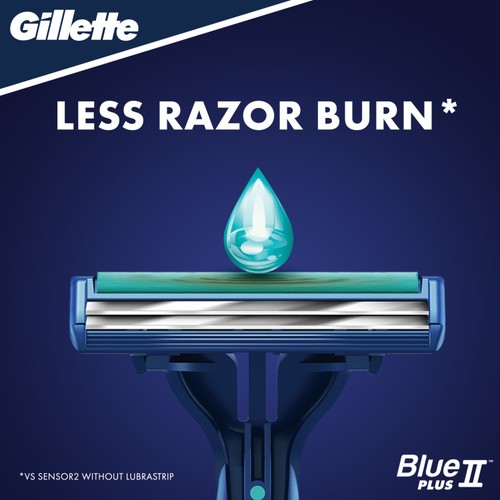 Gillette Blue Plus Slalom Disposable Razors 8 pack thumbnail 5