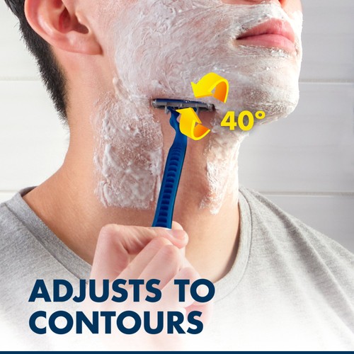 Gillette Blue 3 Disposable Razors 4 pack thumbnail 3