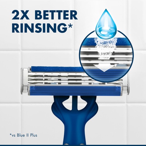 Gillette Blue 3 Disposable Razors 4 pack thumbnail 4