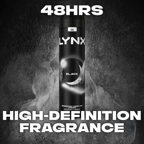 Lynx Bodyspray Black 250ml thumbnail 4