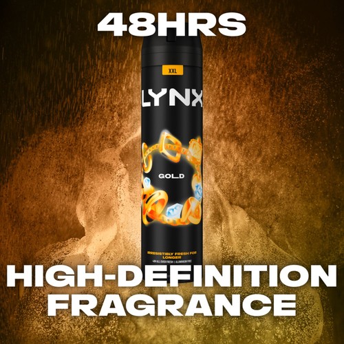 Lynx Bodyspray Gold 250ml thumbnail 4