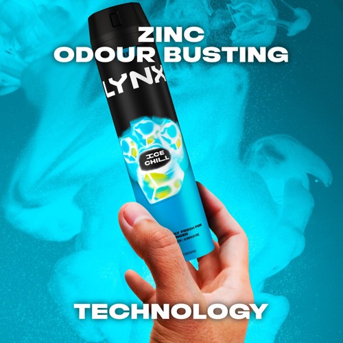 Lynx Ice Chill Body Spray For Men 250ml thumbnail 3