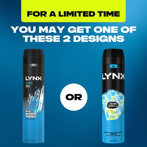 Lynx Ice Chill Body Spray For Men 250ml thumbnail 6