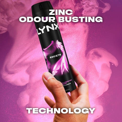 Lynx Excite Body Spray Deodorant 250ml thumbnail 3