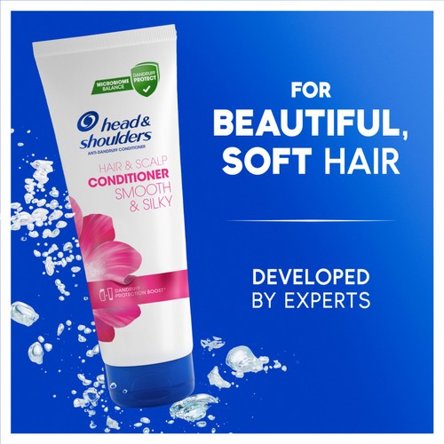 Head and Shoulders Smooth and Silky Anti Dandruff Hair Conditioner thumbnail 2