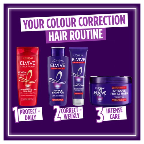 L' Oreal Elvive Colour Protect Purple Shampoo  thumbnail 2