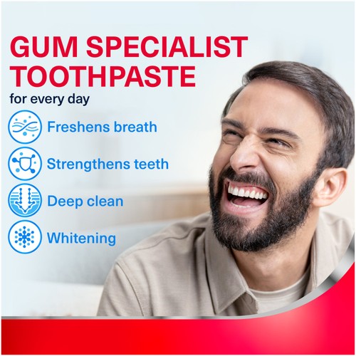 Corsodyl Complete Protection Gum Care Toothpaste Extra Fresh 75ml thumbnail 4