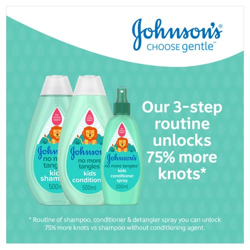 Johnson's No More Tangles Kids Conditioner  thumbnail 7