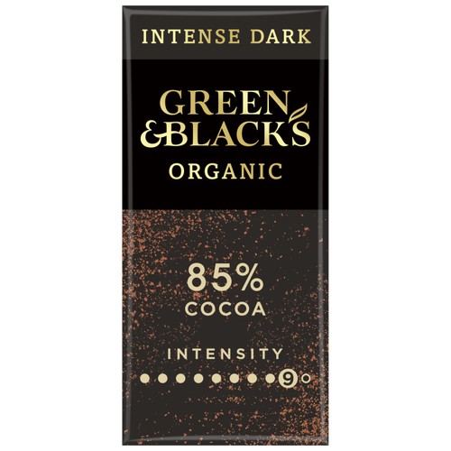Green & Black's Organic 85% Dark Chocolate Bar 90g