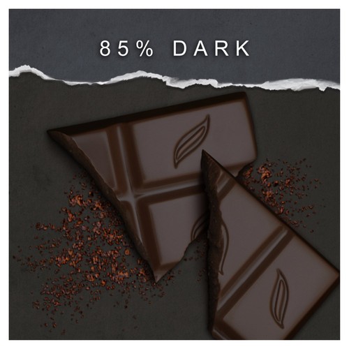 Green & Black's Organic 85% Dark Chocolate Bar 90g thumbnail 3