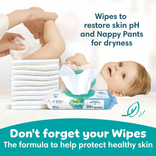 Pampers Baby-Dry Nappy Pants Size 6, 28 Nappies, 14kg - 19kg Essential Pack thumbnail 6