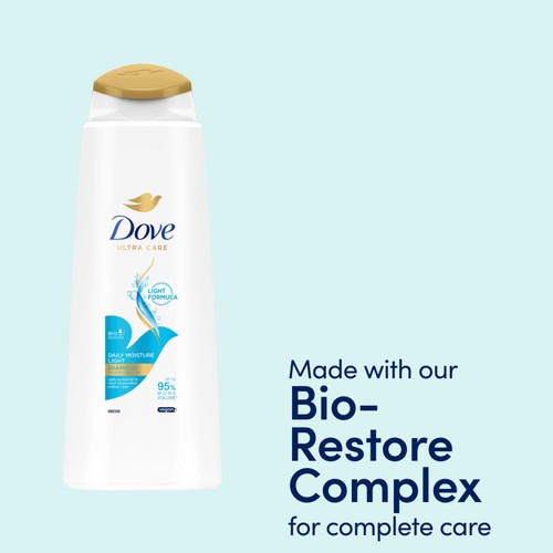 Dove Daily Moisture Light Shampoo 400ml thumbnail 3