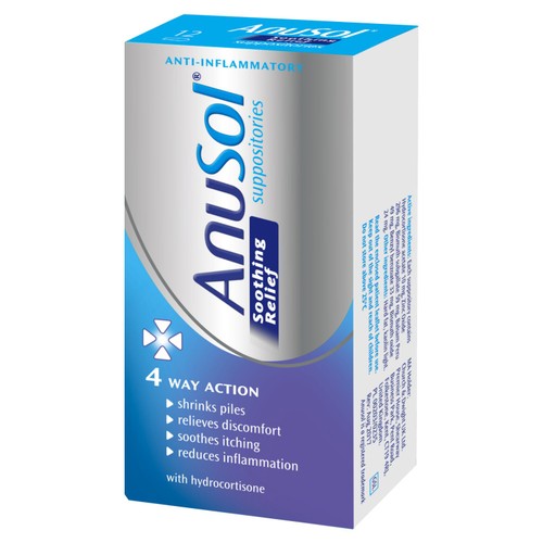 Anusol Soothing Relief Suppositories thumbnail 2