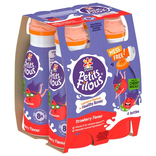 Petits Filous Kids Strawberry Yoghurt Drink thumbnail 2