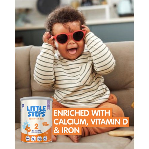 LITTLE STEPS Follow-On Baby Milk Powder Formula 6 Mth+ 800g thumbnail 6