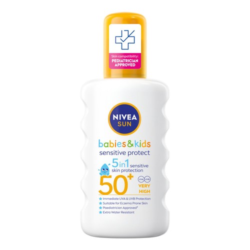 NIVEA SUN Kids & Babies Sensitive Protect Sun Cream Spray SPF50+