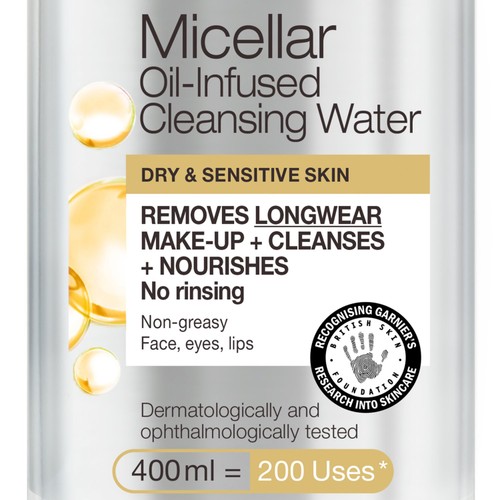 Garnier Micellar Oil Infused Cleansing Water  thumbnail 3
