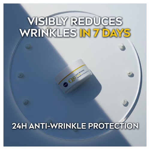 NIVEA Q10 Anti-Wrinkle Day Cream All Skin Types SPF15  thumbnail 3