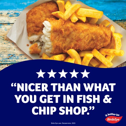 Birds Eye 4 Large Haddock Fillets Battered thumbnail 2