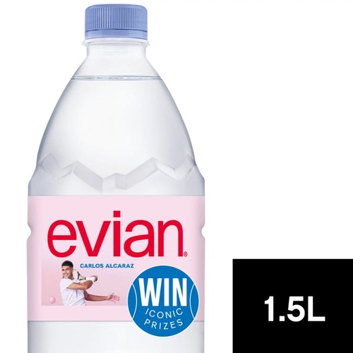 evian Natural Mineral Water 