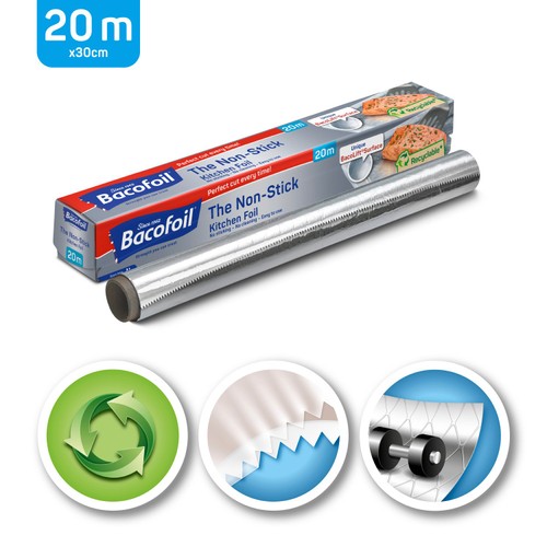 Bacofoil The Non-Stick Kitchen Foil 20m  thumbnail 2