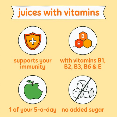 Innocent Plus Citrus Shield Orange & Carrot Juice With Vitamins thumbnail 3