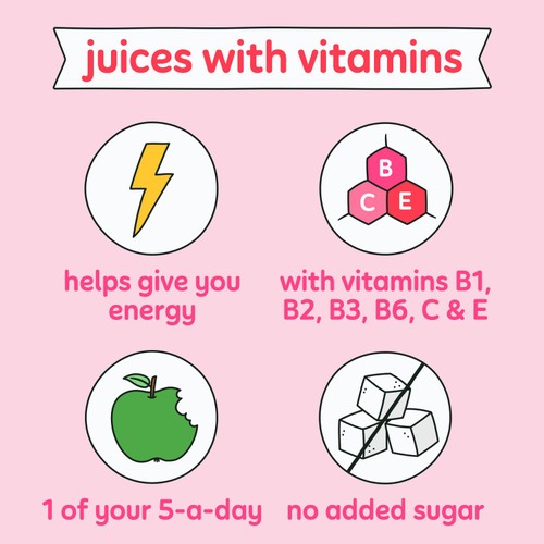 Innocent Plus Berry Set Go Raspberry & Cherry Juice With Vitamins thumbnail 2