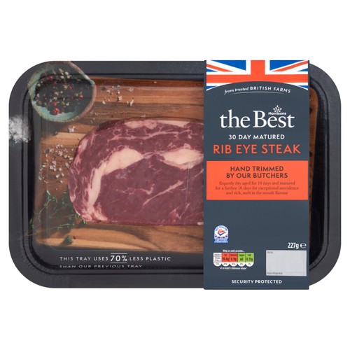 Morrisons The Best British Rib Eye Steak 227g