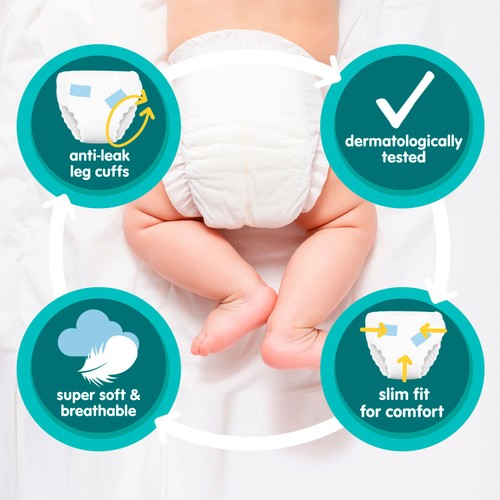 Nutmeg Ultra Dry Nappies Size 4 x 48 Pack thumbnail 2
