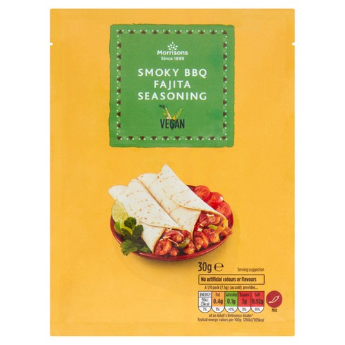 Morrisons Smoky BBQ Fajita Seasoning