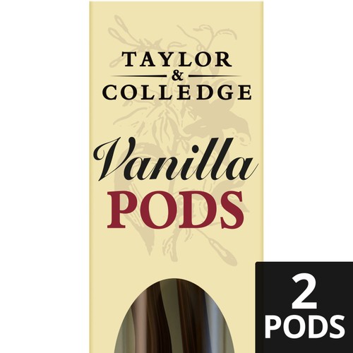 Taylor & Colledge Organic Vanilla Pods