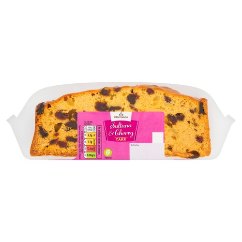 Morrisons Sultana & Cherry Slab Cake