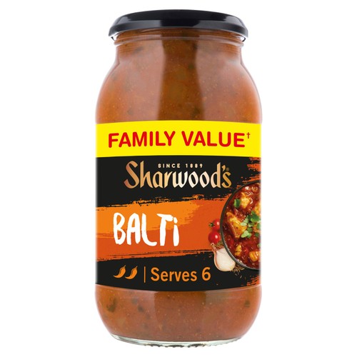 Sharwood's Indian Family Value Balti Curry Cooking Sauce 720g